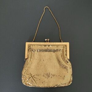 Vintage chain mail evening bag